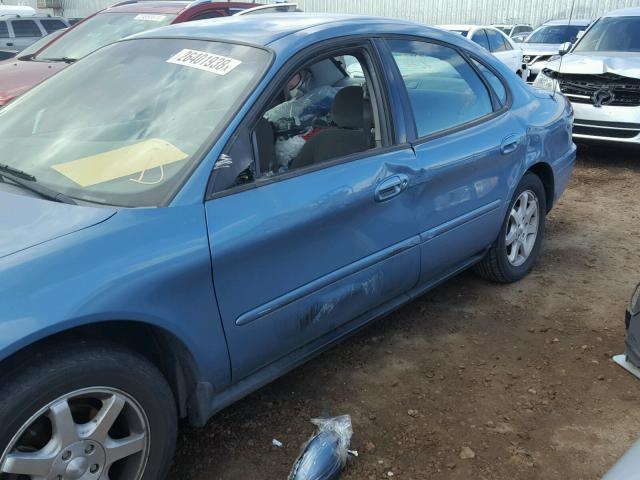 1FAFP56U96A227046 - 2006 FORD TAURUS SEL BLUE photo 9