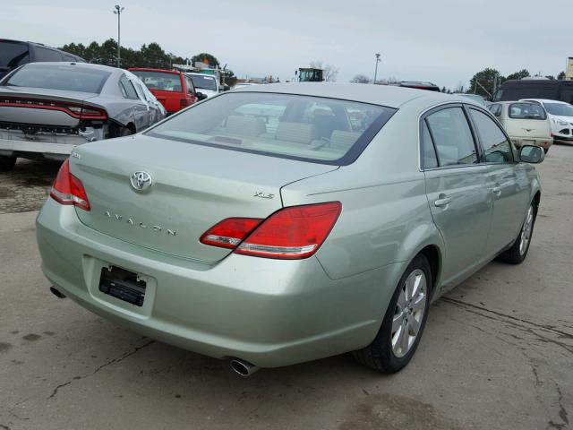 4T1BK36B86U092792 - 2006 TOYOTA AVALON XL GREEN photo 4