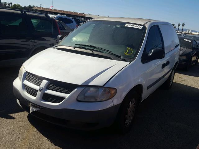 1D4GP21R26B587742 - 2006 DODGE CARAVAN C/ WHITE photo 2