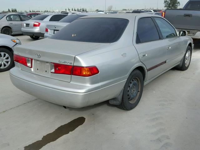 4T1BG22K71U110306 - 2001 TOYOTA CAMRY CE SILVER photo 4