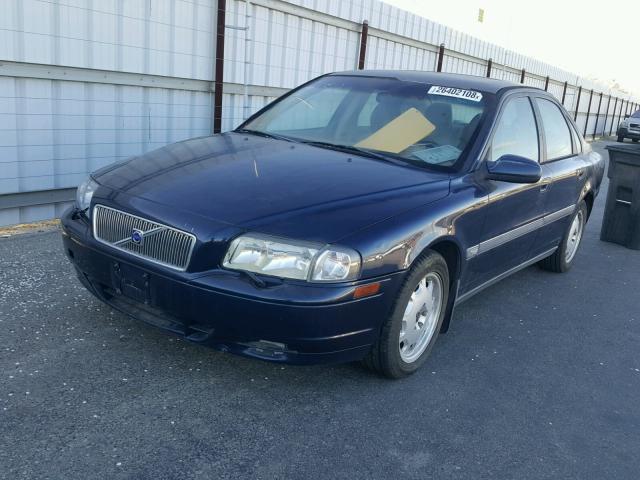 YV1TS94DX11196074 - 2001 VOLVO S80 BLUE photo 2