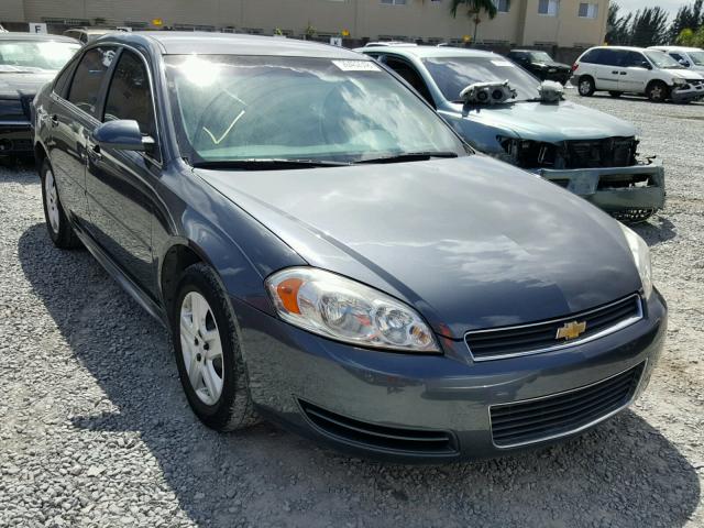 2G1WF5EK7B1201829 - 2011 CHEVROLET IMPALA LS GRAY photo 1