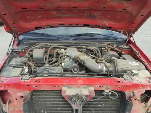 2FTZF073X2CA49904 - 2002 FORD F150 SVT L RED photo 7