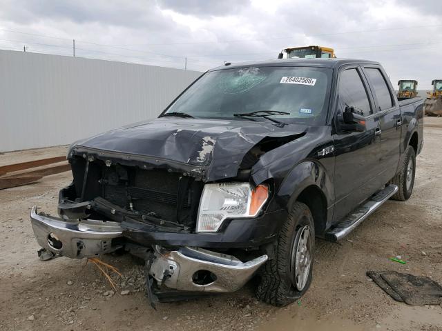 1FTFW1CV7AFB83790 - 2010 FORD F150 SUPER BLACK photo 2