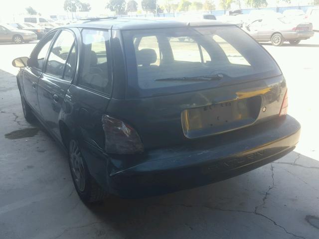 1G8ZK8277WZ152429 - 1998 SATURN SW2 GREEN photo 3