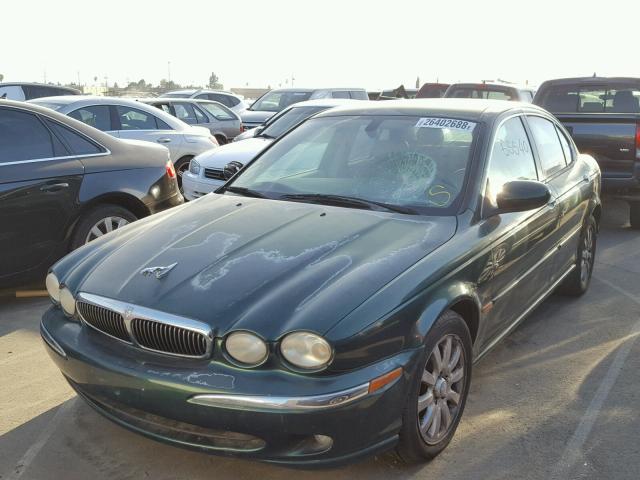 SAJEA51D93XD23318 - 2003 JAGUAR X-TYPE 2.5 GREEN photo 2