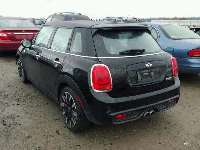 WMWXU3C54H2B64007 - 2017 MINI COOPER S BLACK photo 3