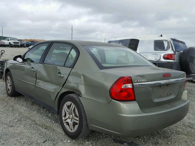 1G1ZS51896F286951 - 2006 CHEVROLET MALIBU LS GREEN photo 3