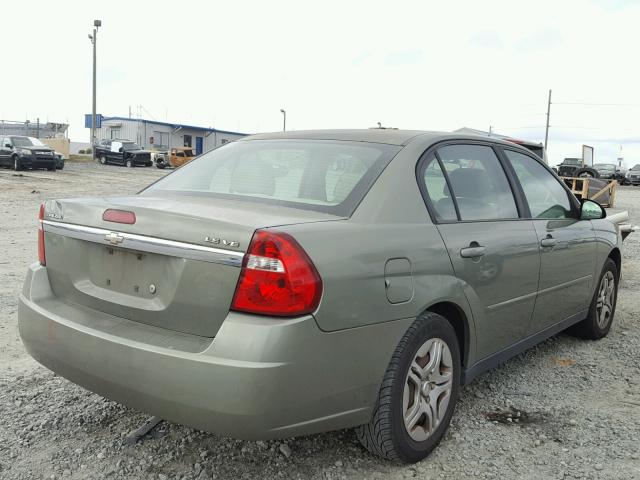 1G1ZS51896F286951 - 2006 CHEVROLET MALIBU LS GREEN photo 4