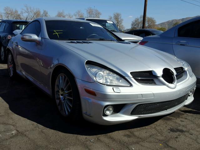 WDBWK73F87F157486 - 2007 MERCEDES-BENZ SLK 55 AMG SILVER photo 1