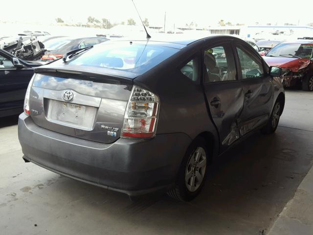 JTDKB20U883346793 - 2008 TOYOTA PRIUS GRAY photo 4