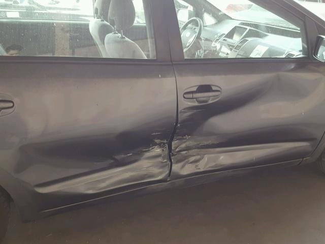 JTDKB20U883346793 - 2008 TOYOTA PRIUS GRAY photo 9