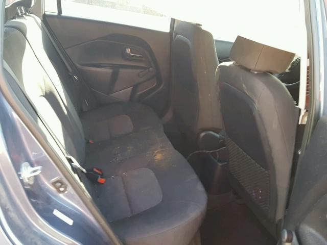 KNADM4A34G6678079 - 2016 KIA RIO LX Կապույտ լուսանկար 6