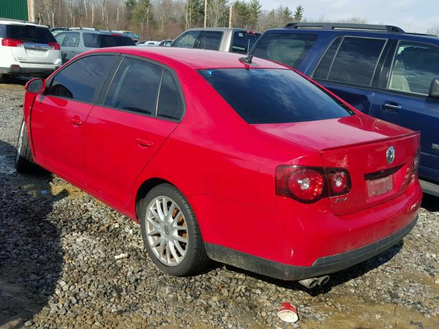 3VWRJ71K38M159128 - 2008 VOLKSWAGEN JETTA WOLF RED photo 3