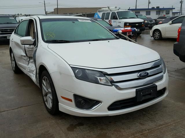 3FAHP0JG3AR234666 - 2010 FORD FUSION SEL WHITE photo 1