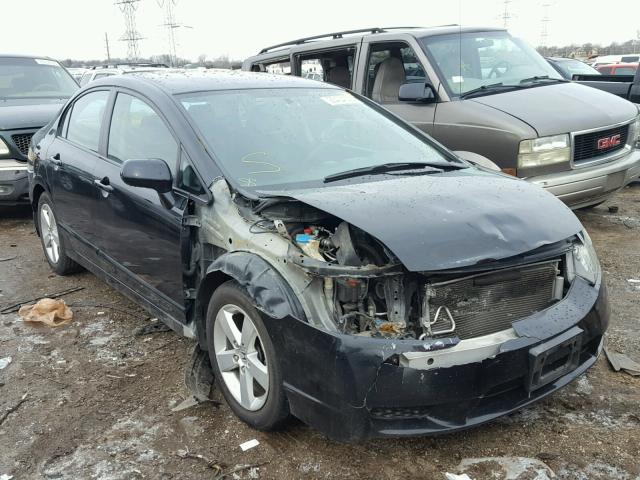 19XFA1F6XAE050647 - 2010 HONDA CIVIC BLACK photo 1