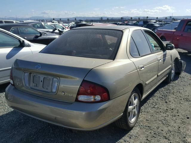 3N1CB51D1YL321973 - 2000 NISSAN SENTRA BAS TAN photo 4