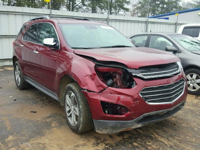 2GNALDEK7H6166670 - 2017 CHEVROLET EQUINOX PR RED photo 1