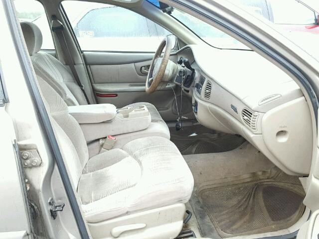 2G4WS52J211171129 - 2001 BUICK CENTURY CU TAN photo 5