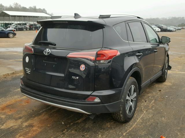 2T3WFREV3GW254888 - 2016 TOYOTA RAV4 XLE BLACK photo 4