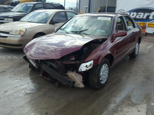 4T1BG22K1XU465030 - 1999 TOYOTA CAMRY CE MAROON photo 2