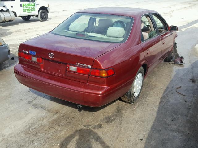 4T1BG22K1XU465030 - 1999 TOYOTA CAMRY CE MAROON photo 4