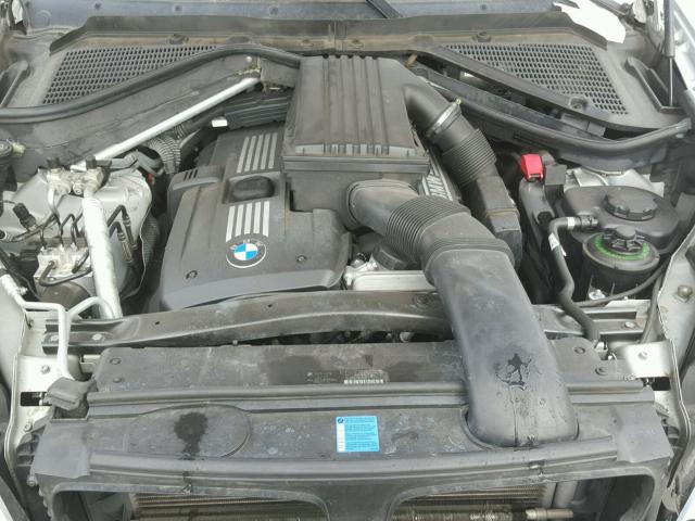 5UXFE43568L000233 - 2008 BMW X5 3.0I SILVER photo 7
