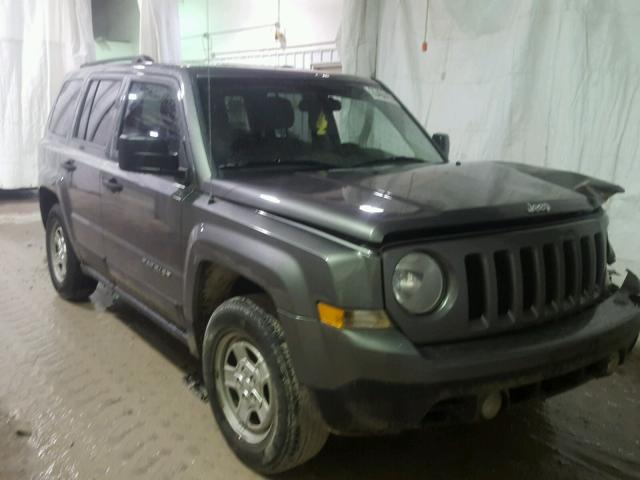 1C4NJRBB2CD584565 - 2012 JEEP PATRIOT SP GRAY photo 1