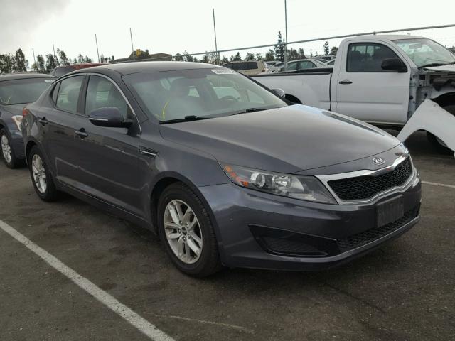 KNAGM4A71B5063097 - 2011 KIA OPTIMA LX GRAY photo 1