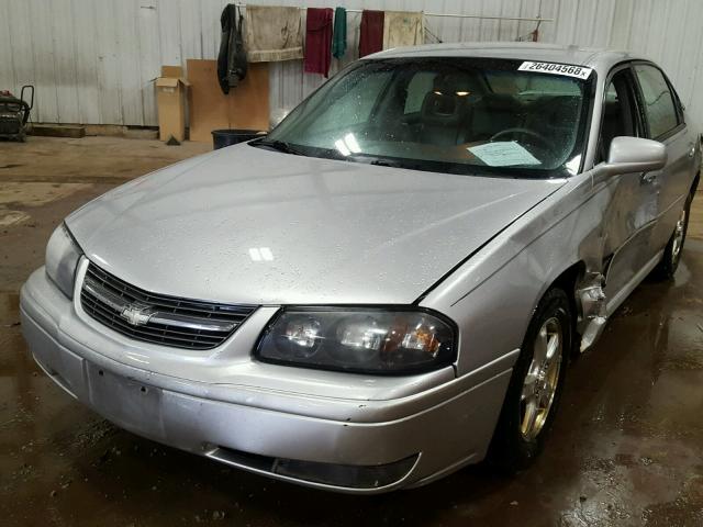 2G1WH52K059168015 - 2005 CHEVROLET IMPALA LS GRAY photo 2