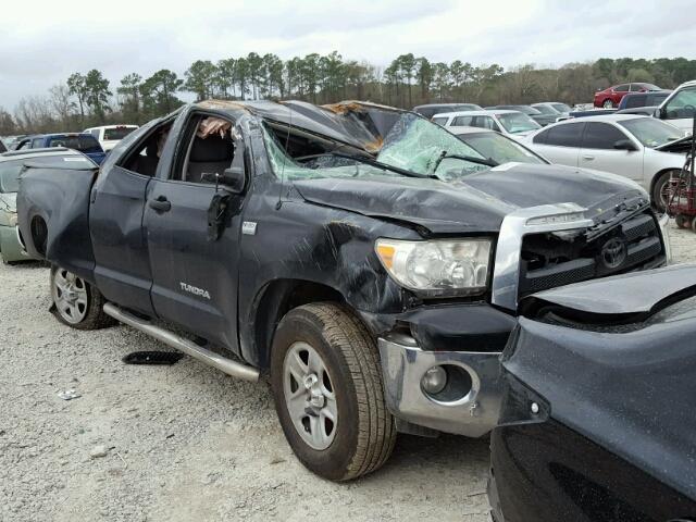 5TFRM5F16AX004698 - 2010 TOYOTA TUNDRA DOU BLACK photo 1