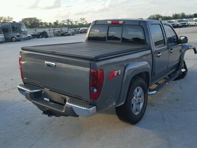 1GCHSDFE6C8126540 - 2012 CHEVROLET COLORADO L GRAY photo 4