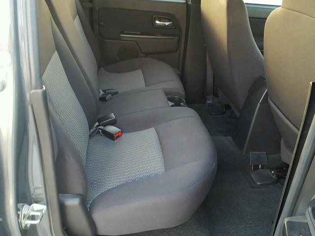 1GCHSDFE6C8126540 - 2012 CHEVROLET COLORADO L GRAY photo 6