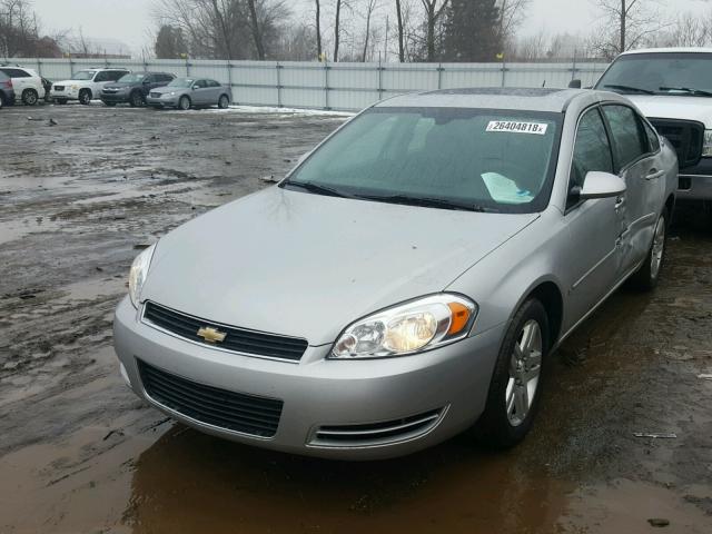 2G1WT58K181233186 - 2008 CHEVROLET IMPALA LT SILVER photo 2