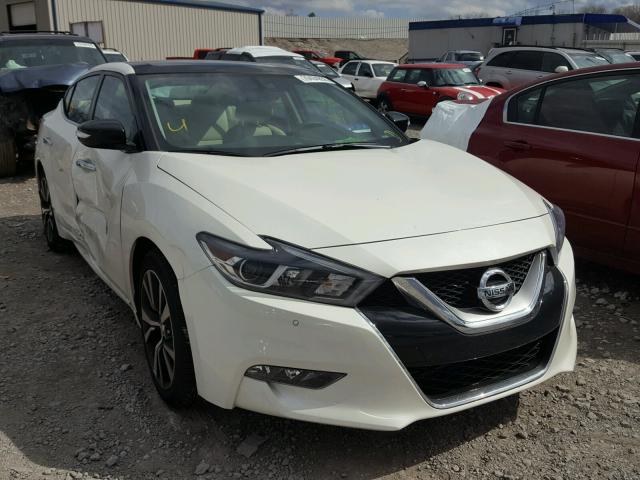 1N4AA6AP7HC447540 - 2017 NISSAN MAXIMA 3.5 WHITE photo 1