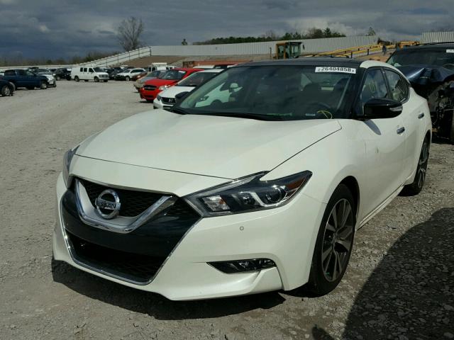 1N4AA6AP7HC447540 - 2017 NISSAN MAXIMA 3.5 WHITE photo 2