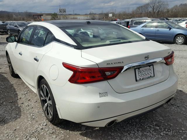 1N4AA6AP7HC447540 - 2017 NISSAN MAXIMA 3.5 WHITE photo 3