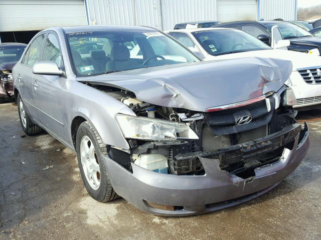 5NPEU46F46H090097 - 2006 HYUNDAI SONATA GLS GRAY photo 1