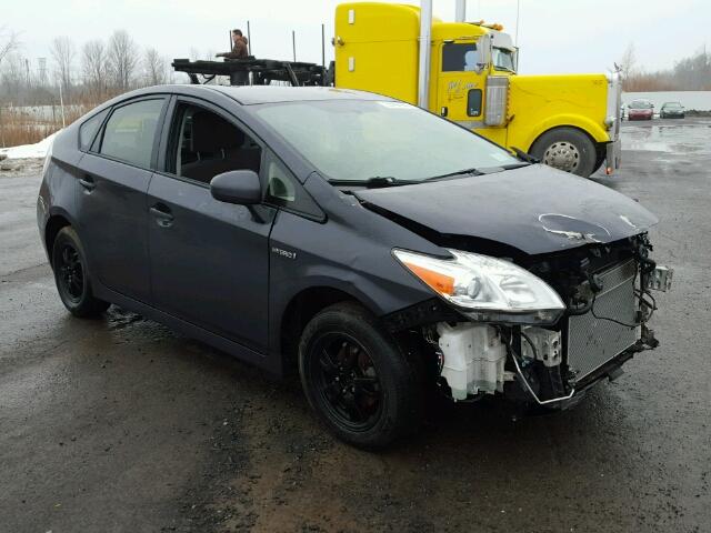 JTDKN3DU5D5601891 - 2013 TOYOTA PRIUS GRAY photo 1