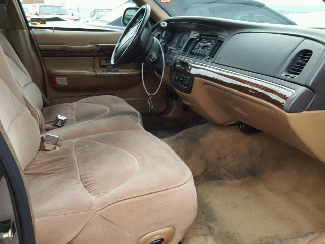 2MELM75W8SX611145 - 1995 MERCURY GRAND MARQ TAN photo 5