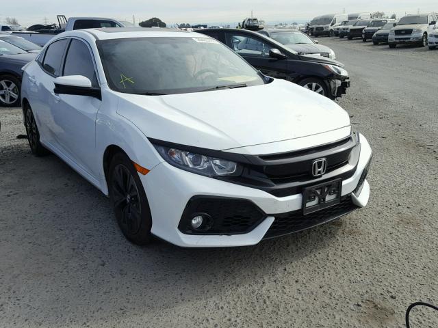 SHHFK7H51HU407365 - 2017 HONDA CIVIC EX თეთრი ფოტო 1