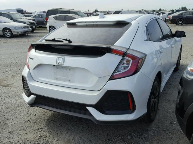 SHHFK7H51HU407365 - 2017 HONDA CIVIC EX WHITE photo 4