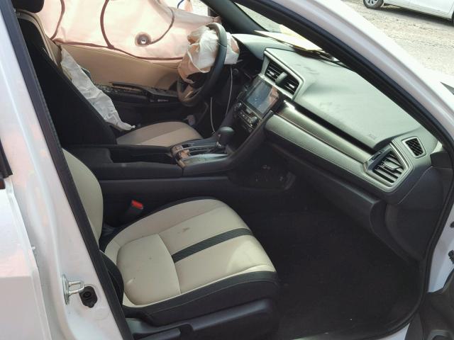 SHHFK7H51HU407365 - 2017 HONDA CIVIC EX თეთრი ფოტო 5