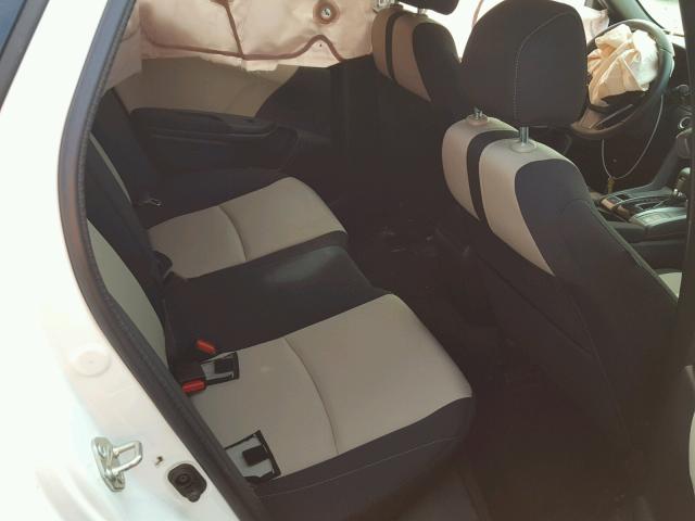 SHHFK7H51HU407365 - 2017 HONDA CIVIC EX თეთრი ფოტო 6