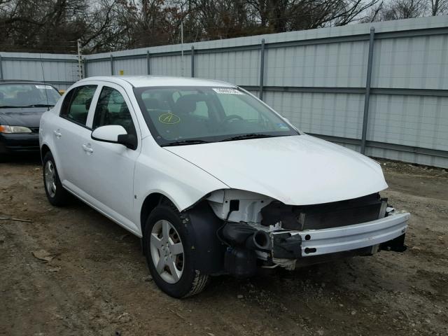 1G1AL58F687105025 - 2008 CHEVROLET COBALT LT WHITE photo 1