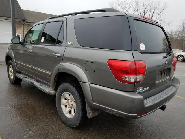 5TDBT44A15S257358 - 2005 TOYOTA SEQUOIA SR GRAY photo 3