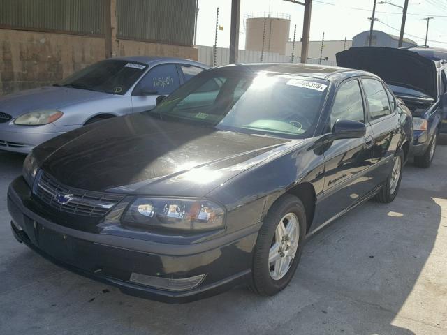 2G1WH55K139382746 - 2003 CHEVROLET IMPALA LS BLACK photo 2