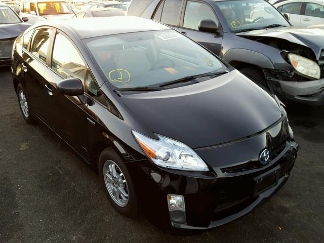 JTDKN3DU9B0267486 - 2011 TOYOTA PRIUS BLACK photo 1