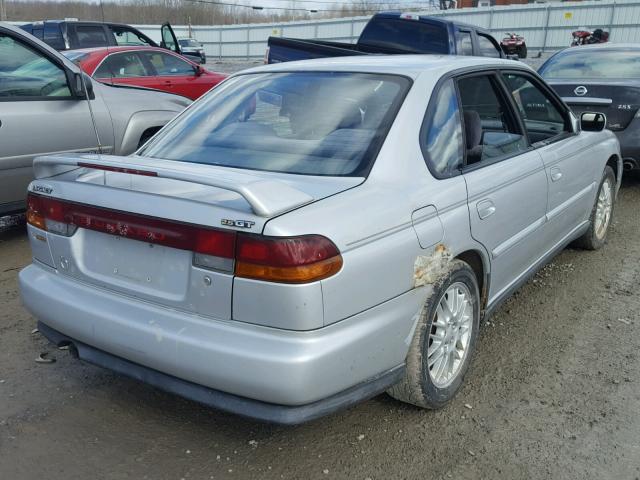 4S3BD6759V6209825 - 1997 SUBARU LEGACY GT SILVER photo 4