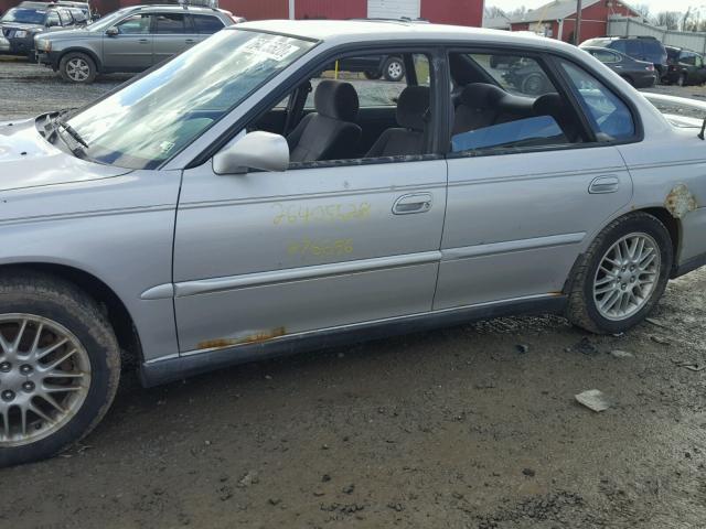 4S3BD6759V6209825 - 1997 SUBARU LEGACY GT SILVER photo 9